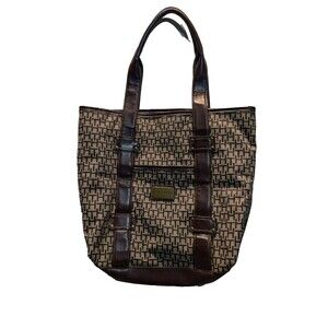 TOMMY HILFIGER Medium Size Satchel Hand Bag Purse